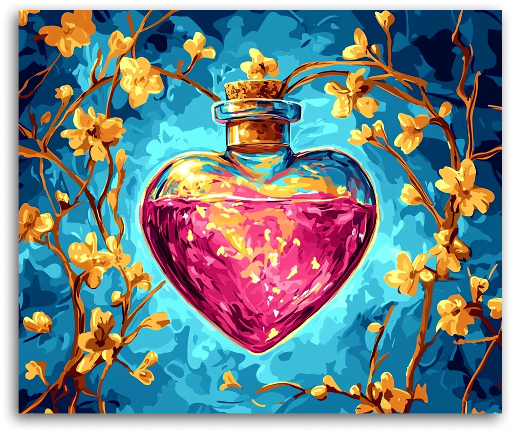A Magical Love Potion - Paint by Numbers