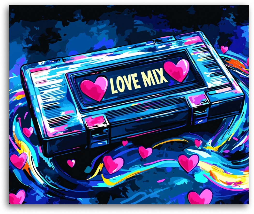 LOVE MIX - Paint by Numbers